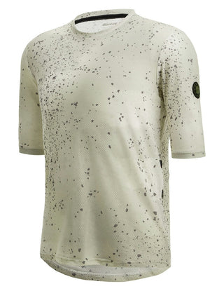 Santini Fango Delta Men's Tech Short Sleeve T-Shirt - Light Grey