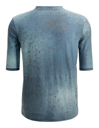 Santini Fango Delta Men's Tech Short Sleeve T-Shirt - Blue