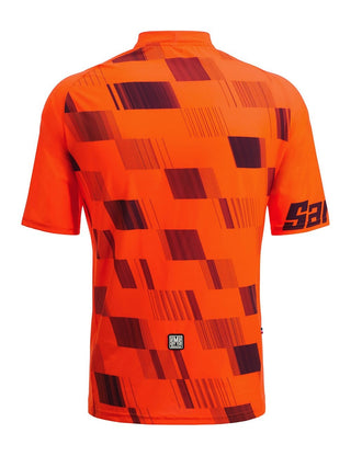 Santini Fibra Men's Gravel/MTB Jersey - Fluro Orange