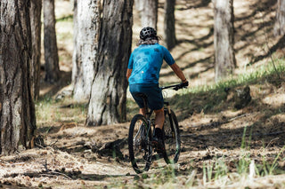 Santini Fibra Men's Gravel/MTB Jersey - Turquoise