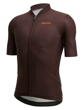 Santini Glory Men's Short Sleeve Jersey - Chocolate