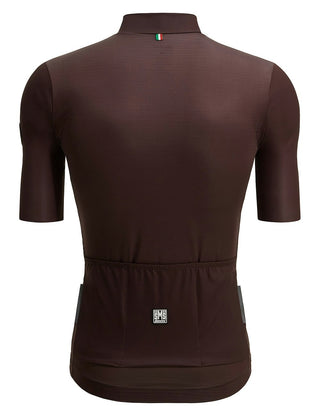 Santini Glory Men's Short Sleeve Jersey - Chocolate