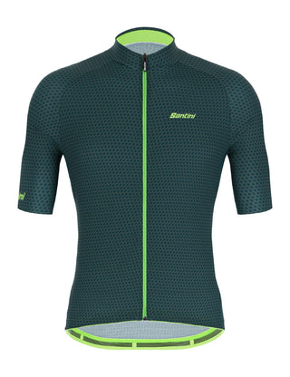 Santini Karma Kite Men's Short Sleeve Jersey - Military