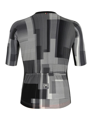 Santini Karma Kinetic Short Sleeve Men's Jersey - Black