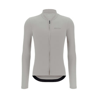 Santini Sensation Long Sleeve Summer Jersey - Silver
