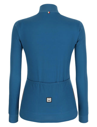 Santini Colore Women's Long Sleeve Jersey - Teal