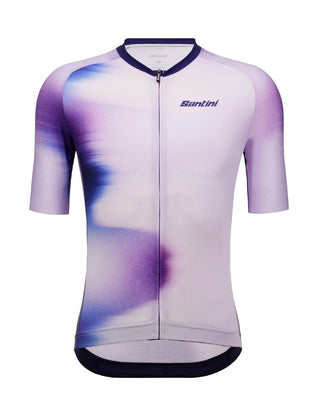 Santini Ombra Eco Micro Unisex Short Sleeve Jersey - Violet