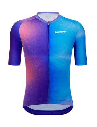 Santini Ombra Eco Micro Unisex Short Sleeve Jersey - Turquoise