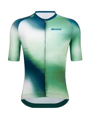 Santini Ombra Eco Micro Unisex Short Sleeve Jersey - Green