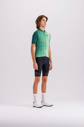 Santini Paws Forma Men's Short Sleeve Jersey - Green