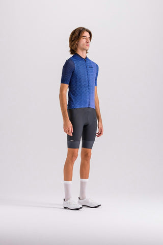 Santini Paws Forma Men's Short Sleeve Jersey - Nautica Blue