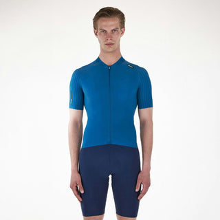 Santini Redux Speed Short Sleeve Jersey - Blue