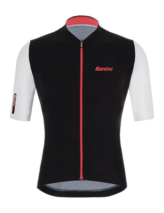 Santini Redux Vigor Men's Short Sleeve Jersey - Black Nero