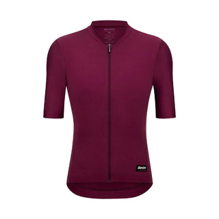 Santini SMS RTR Short Sleeve Unisex Jersey - Burgundy