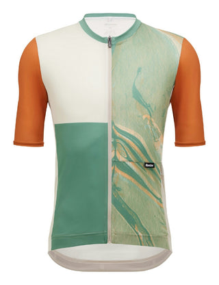Santini Terranova Sandstorm Men's Short Sleeve Jersey - Rust