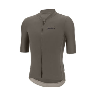 Santini Sensation Short Sleeve Summer Jersey - Dark Grey