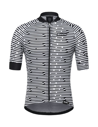 Santini FZ Soffio Men's Short Sleeve Jersey - White