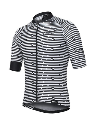 Santini FZ Soffio Men's Short Sleeve Jersey - White