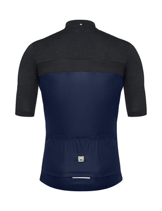 Santini FZ Stile Men's Short Sleeve Jersey - Nautica Blue