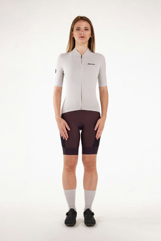 Santini Terranova Stone Unisex Short Sleeve Jersey - Beige