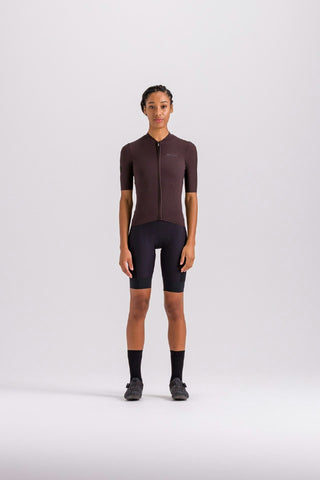 Santini Terranova Stone Unisex Short Sleeve Jersey - Brown