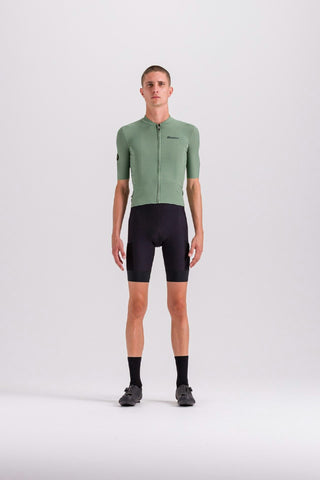 Santini Terranova Stone Unisex Short Sleeve Jersey - Military Green
