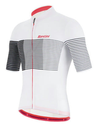 Santini Tono Freccia Men's Short Sleeve Jersey - Black Nero