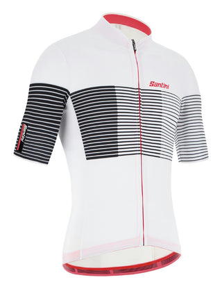 Santini Tono Freccia Men's Short Sleeve Jersey - Black Nero
