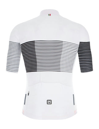 Santini Tono Freccia Men's Short Sleeve Jersey - Black Nero