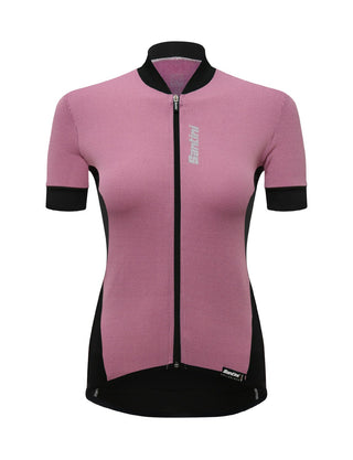 Santini Brio Women's Short Sleeve Jersey - Pink