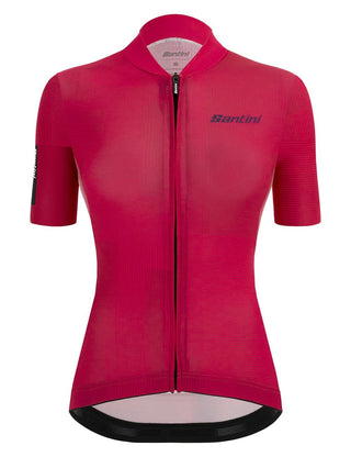 Santini Delta Kinetic Women's Short Sleeve Jersey - Red