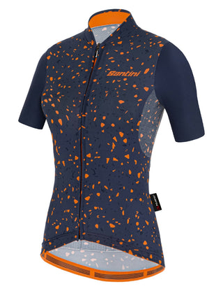 Santini Delta Pietra Women's Short Sleeve Jersey - Nautica Blue