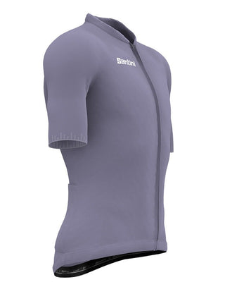Santini Eco Corsa Sleek Fit Men's Short Sleeve Jersey - Lilac