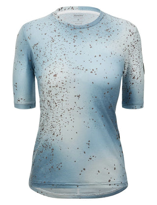 Santini Fango Delta Women's Tech Short Sleeve T-Shirt - Blue