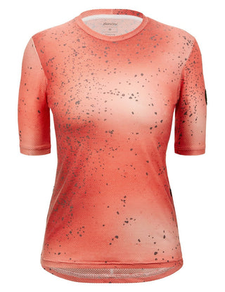 Santini Fango Delta Women's Tech Short Sleeve T-Shirt - Rosa