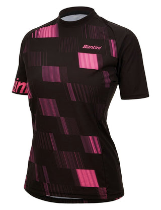 Santini Fibra Women's Gravel/MTB Jersey - Black