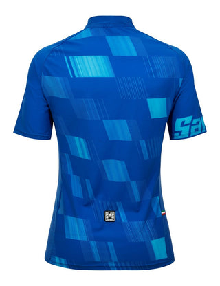 Santini Fibra Women's Gravel/MTB Jersey - Turquoise