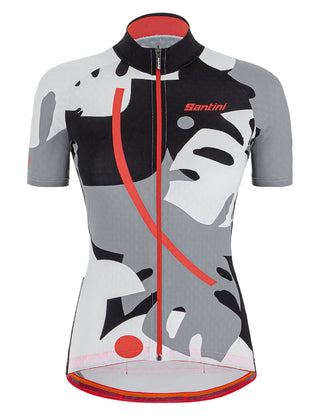 Santini Giada Maui Women's Short Sleeve Jersey - Black Nero