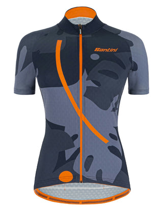 Santini Giada Maui Women's Short Sleeve Jersey - Nautica Blue
