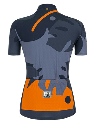 Santini Giada Maui Women's Short Sleeve Jersey - Nautica Blue