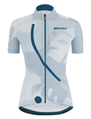 Santini Giada Maui Women's Short Sleeve Jersey - Silver