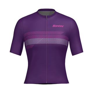 Santini SMS Horizon Women’s Classic Fit Short Sleeve Jersey - Violet