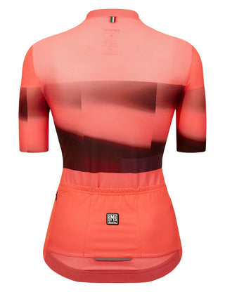 Santini Mirage Women's Summer Short Sleeve Jersey - Granatina Pink