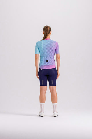 Santini Paws Forma Women's Short Sleeve Jersey - Turquoise
