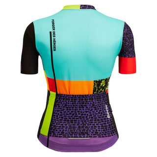 Santini Paris Roubaix Forger Des Heroes Women's Short Sleeve Jersey - Mixed Colours