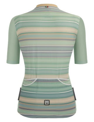 Santini Terranova Women's Gravel Short Sleeve Jersey - Water