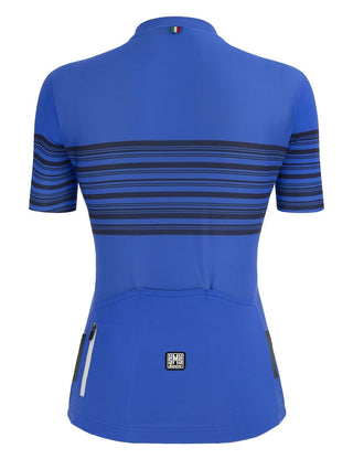 Santini Tono Profilo Women's Short Sleeve Jersey - Royal Blue