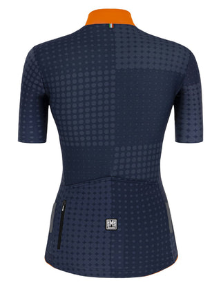 Santini Tono Sfera Women's Short Sleeve Jersey - Nautica Blue