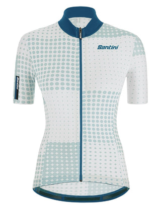 Santini Tono Sfera Women's Short Sleeve Jersey - Silver
