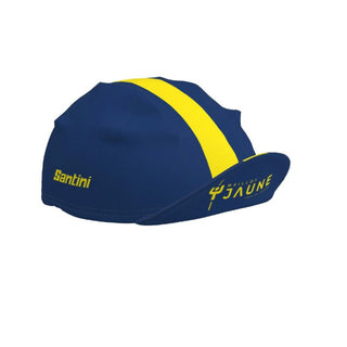Santini TDF Col De La Madeleine Stage Cycling Cap - Blue/Yellow